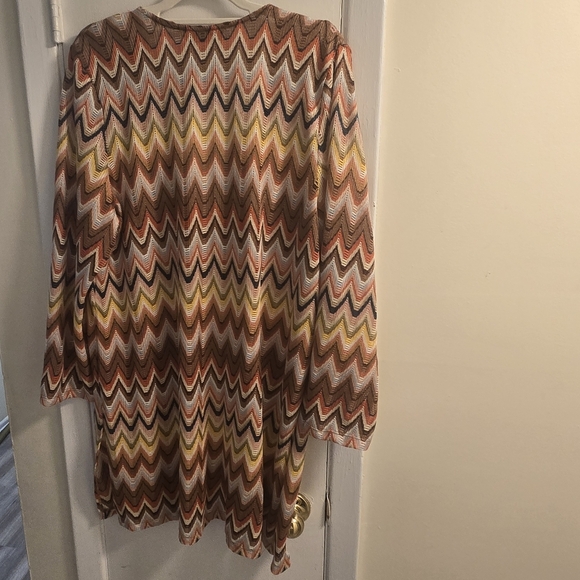 Kasper Knit  Front Tie Cardigan Size XL NWT - Picture 9 of 12